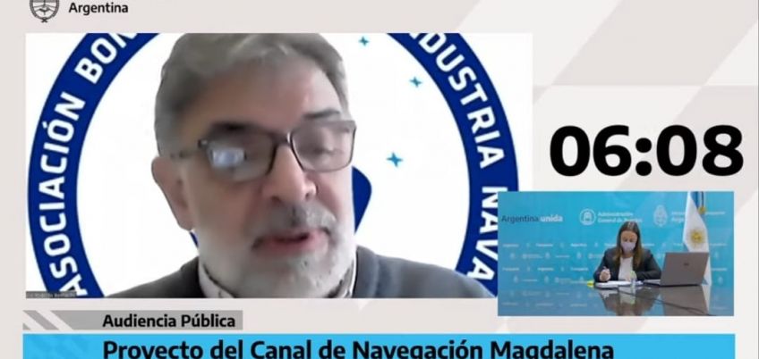 La Industria Naval manifestó su apoyo a la obra del Canal Magdalena