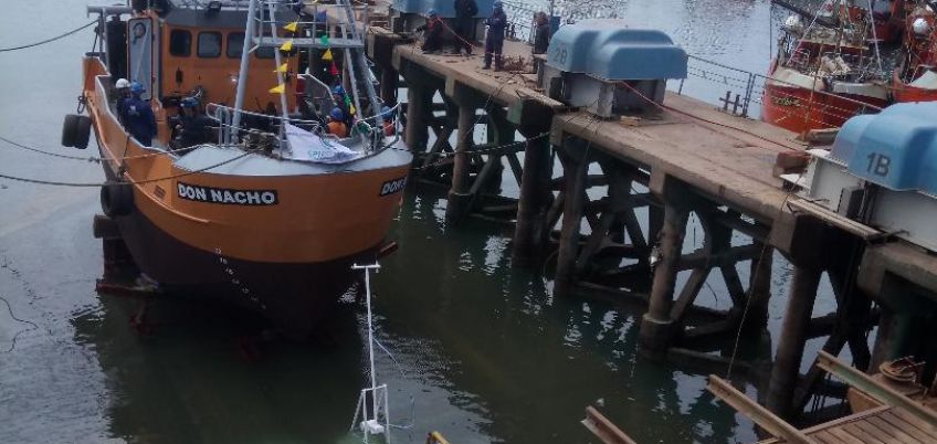 Botan costero con una innovadora bodega para el langostino fresco