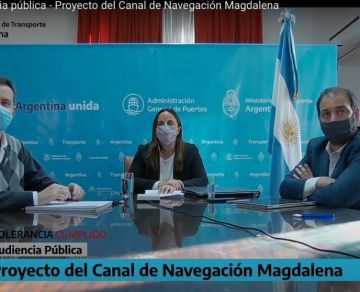 La Industria Naval manifestó su apoyo a la obra del Canal Magdalena